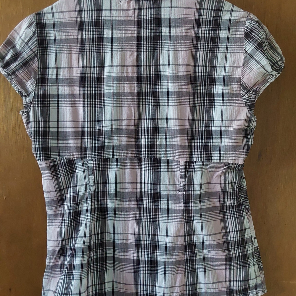 HeartSoul Pink and Black Plaid Top - Picture 2 of 8